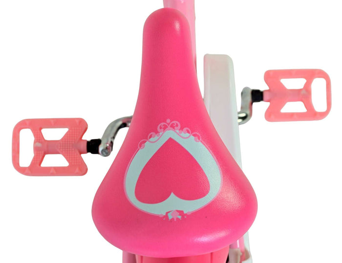 Disney Princess Barncykel 12 tum, Rosa - Lilla Cykelbutiken