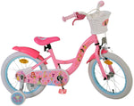 Disney Princess Barncykel 16 tum, Rosa - Lilla Cykelbutiken