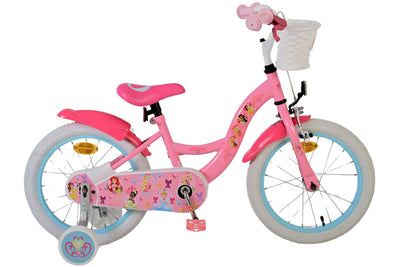 Disney Princess cykel 16 tum – Barncykel med handbroms & stödhjul