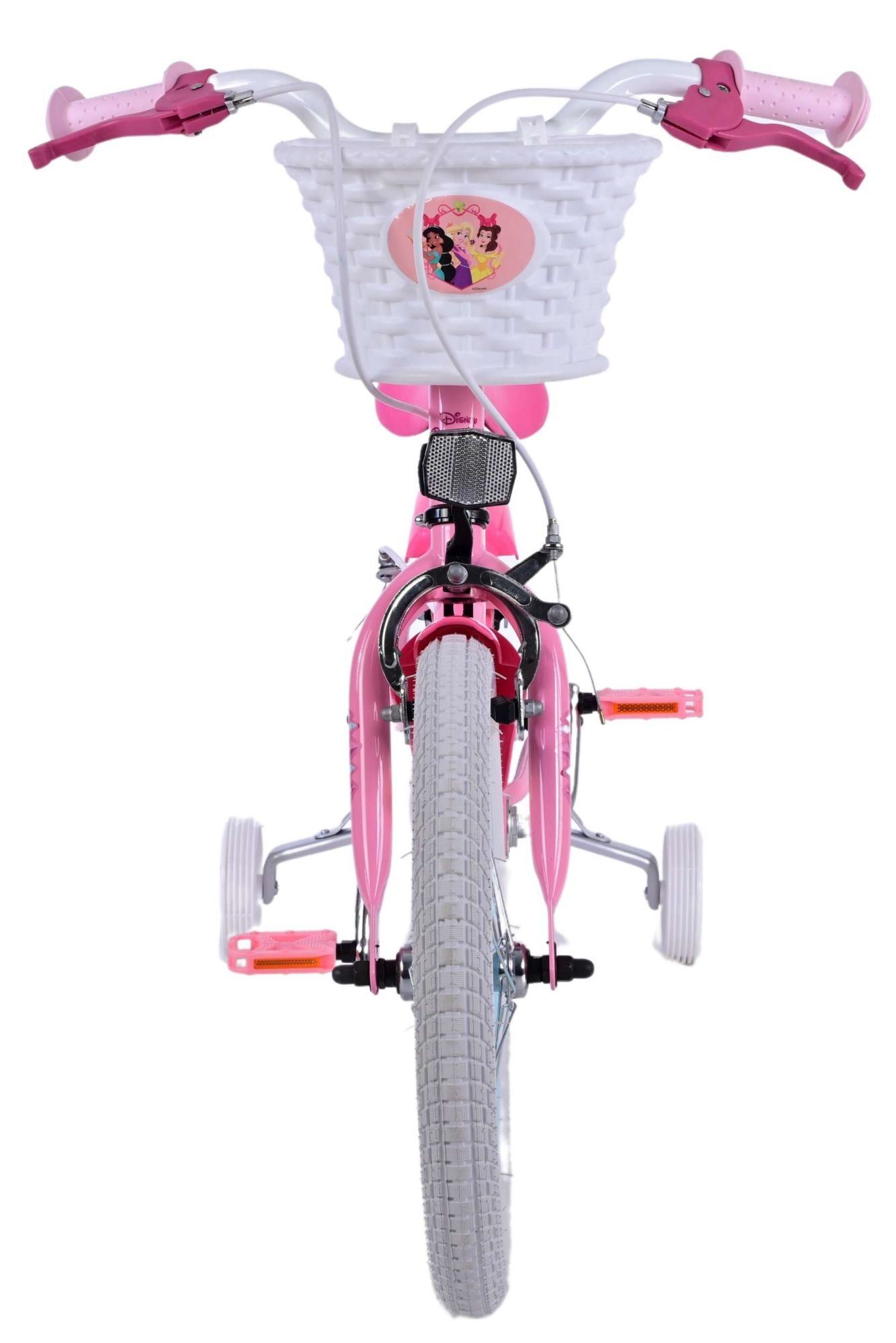 Disney Princess Barncykel Två Handbromsar 16 tum, Rosa - Lilla Cykelbutiken