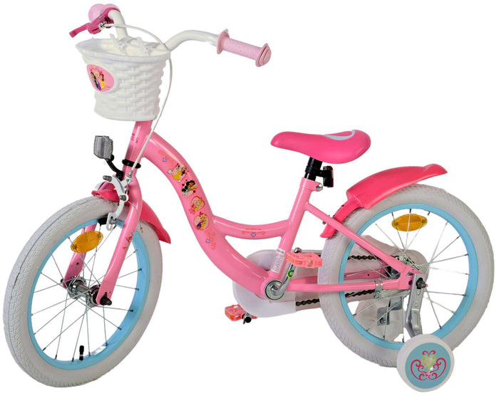 Disney Princess Barncykel 16 tum, Rosa - Lilla Cykelbutiken