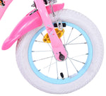 Disney Princess Barncykel Två Handbromsar 12 tum, Rosa - Lilla Cykelbutiken