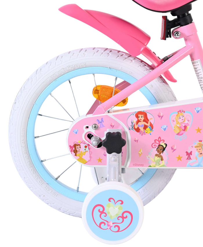 Disney Princess Barncykel 14 tum, Rosa - För barn 5-5 år