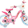 Disney Princess 14 Tum Barncykel, Rosa med Korg & Stödhjul - För barn 3-5 år