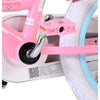 Disney Princess 14 Tum Barncykel, Rosa med Korg & Stödhjul - För barn 3-5 år