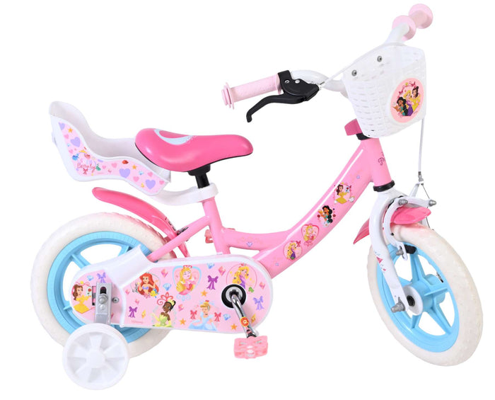 Disney Princess Mag Wheels Barncykel 12 tum, Rosa - För barn 3-4 år
