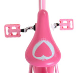 Disney Princess Barncykel 12 tum, dubbla handbromsar, Rosa - För barn 3-4 år