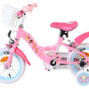 Disney Princess Barncykel 12 tum, dubbla handbromsar, Rosa - För barn 3-4 år