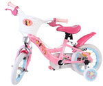 Disney Princess Barncykel 12 tum, dubbla handbromsar, Rosa - För barn 3-4 år
