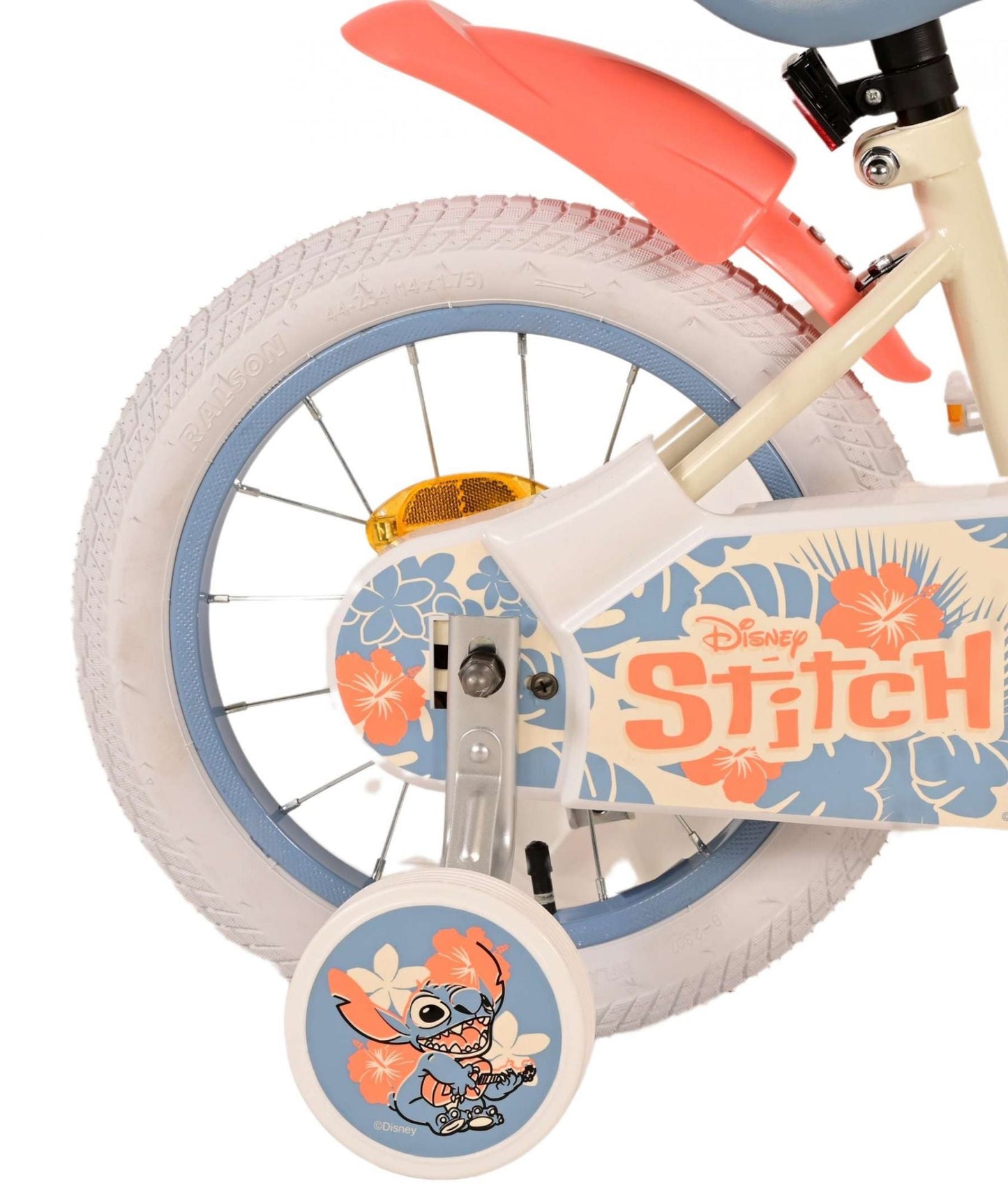 Disney Stitch Barncykel, 14 tum - Lilla Cykelbutiken
