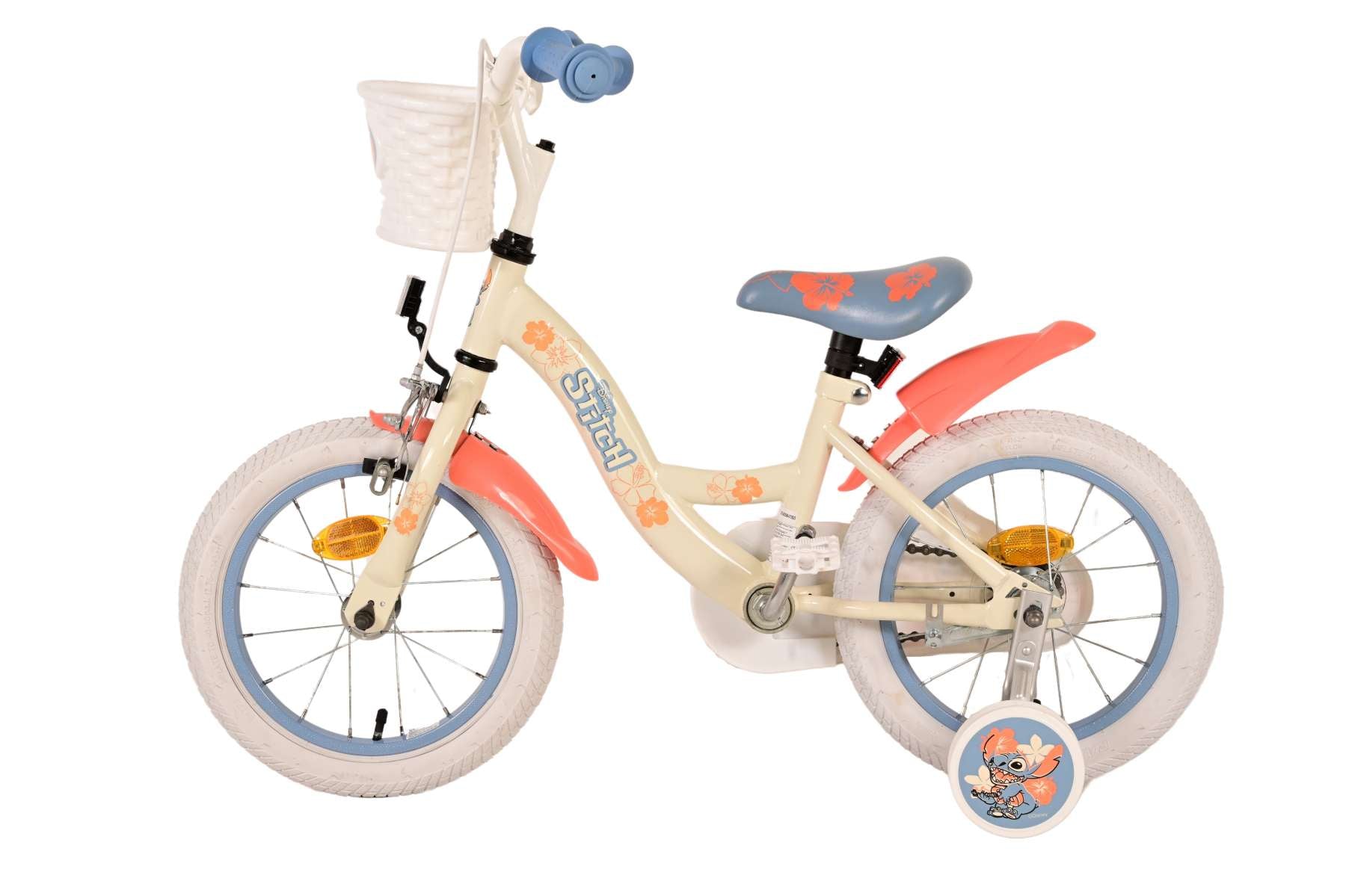 Disney Stitch Barncykel, 14 tum - Lilla Cykelbutiken