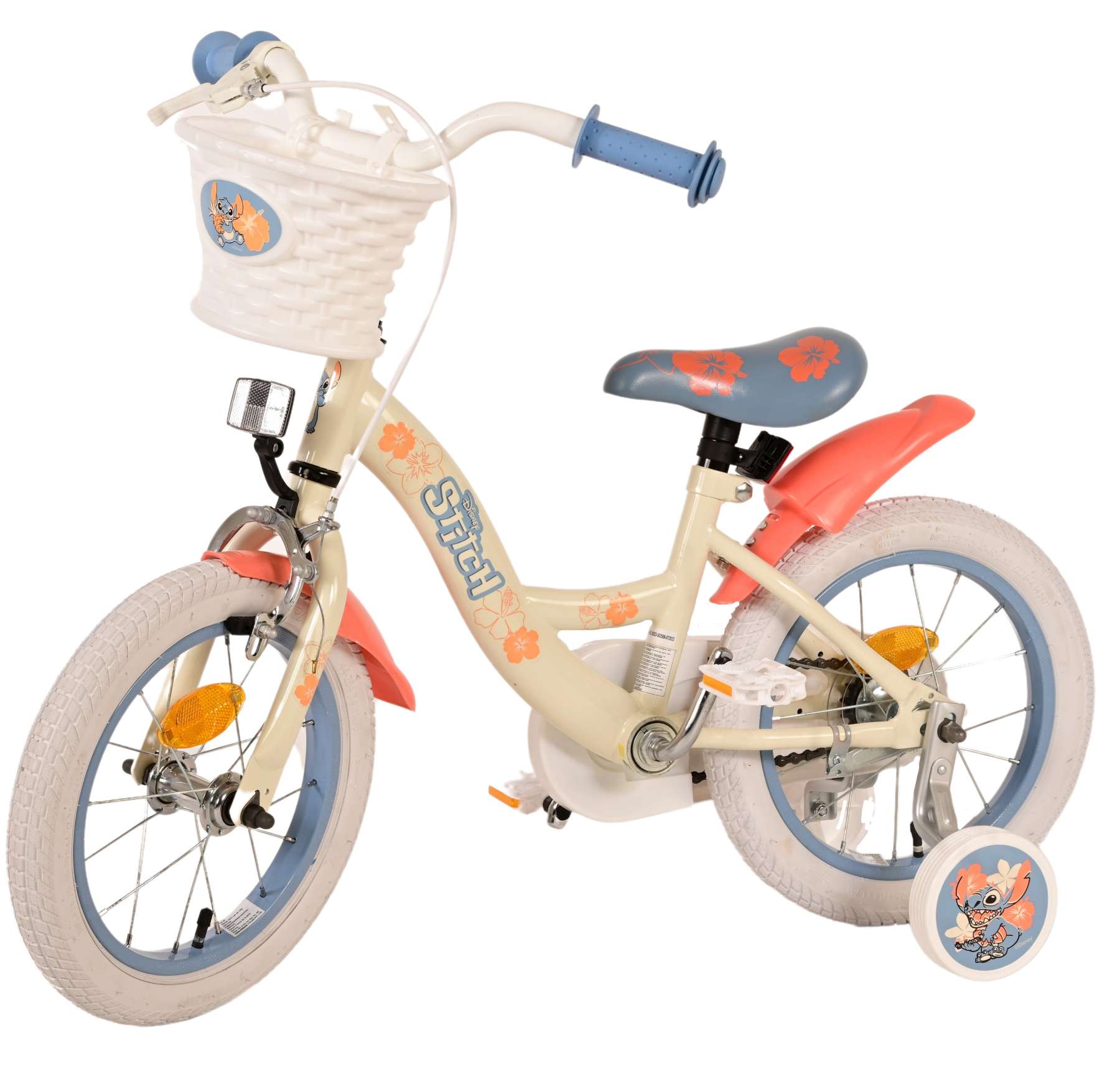Disney Stitch Barncykel, 14 tum - Lilla Cykelbutiken