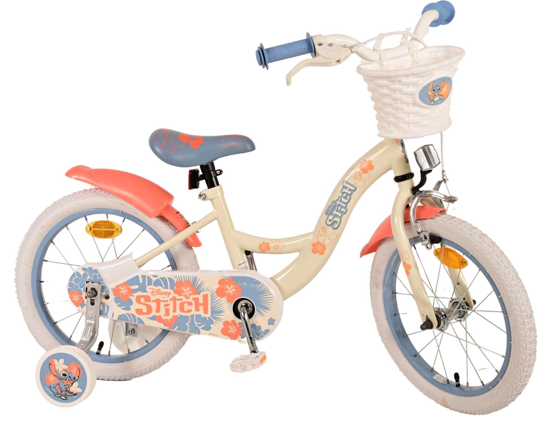 Disney Stitch Barncykel, 16 tum - Lilla Cykelbutiken