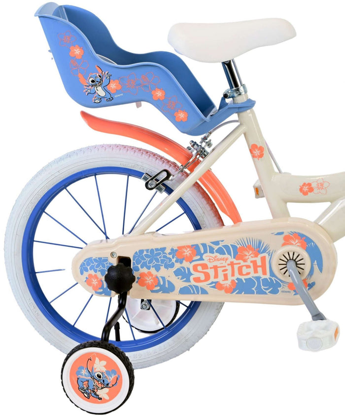 Disney Stitch Barncykel Två Handbromsar, 16 tum - Lilla Cykelbutiken