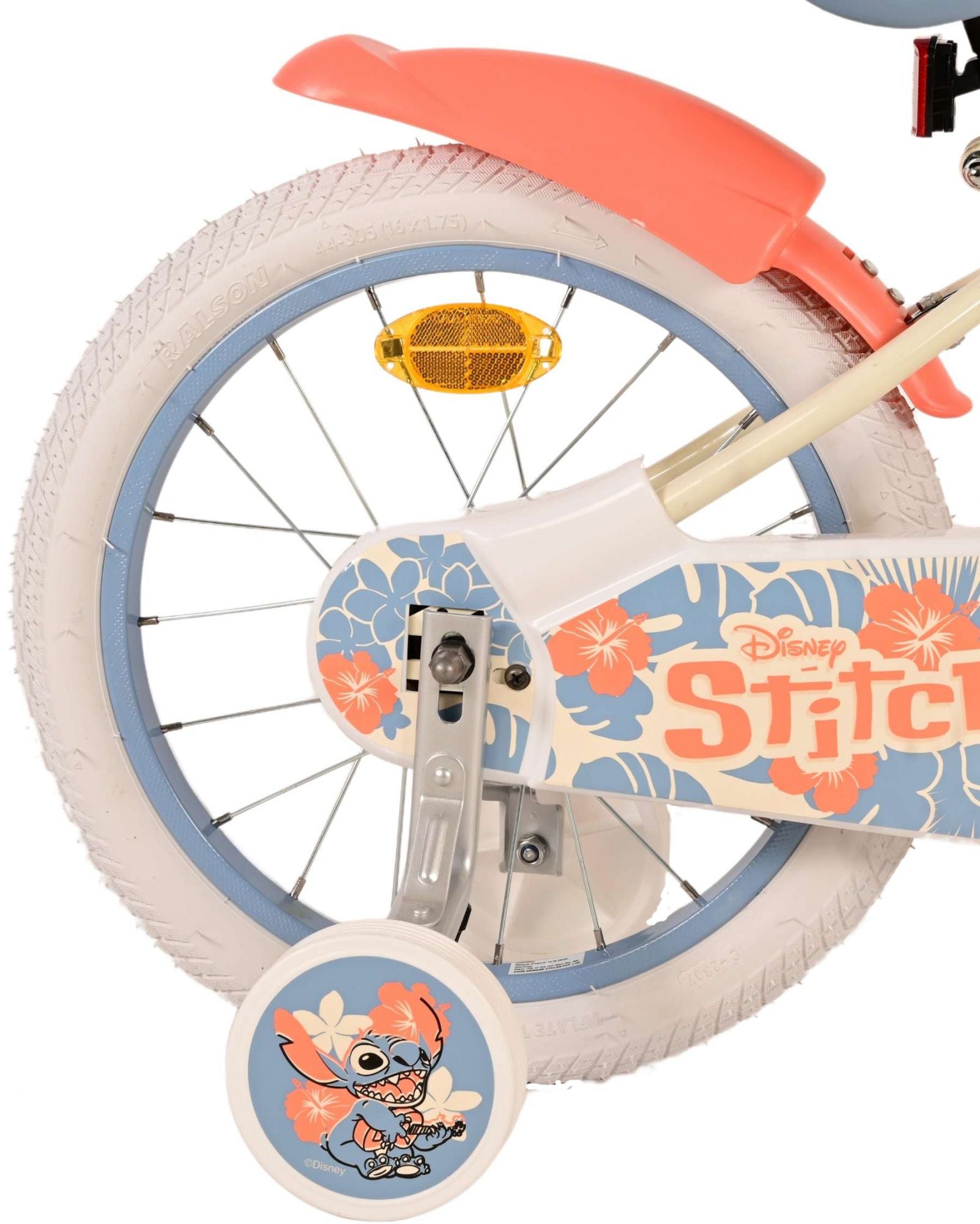 Disney Stitch Barncykel, 16 tum - Lilla Cykelbutiken