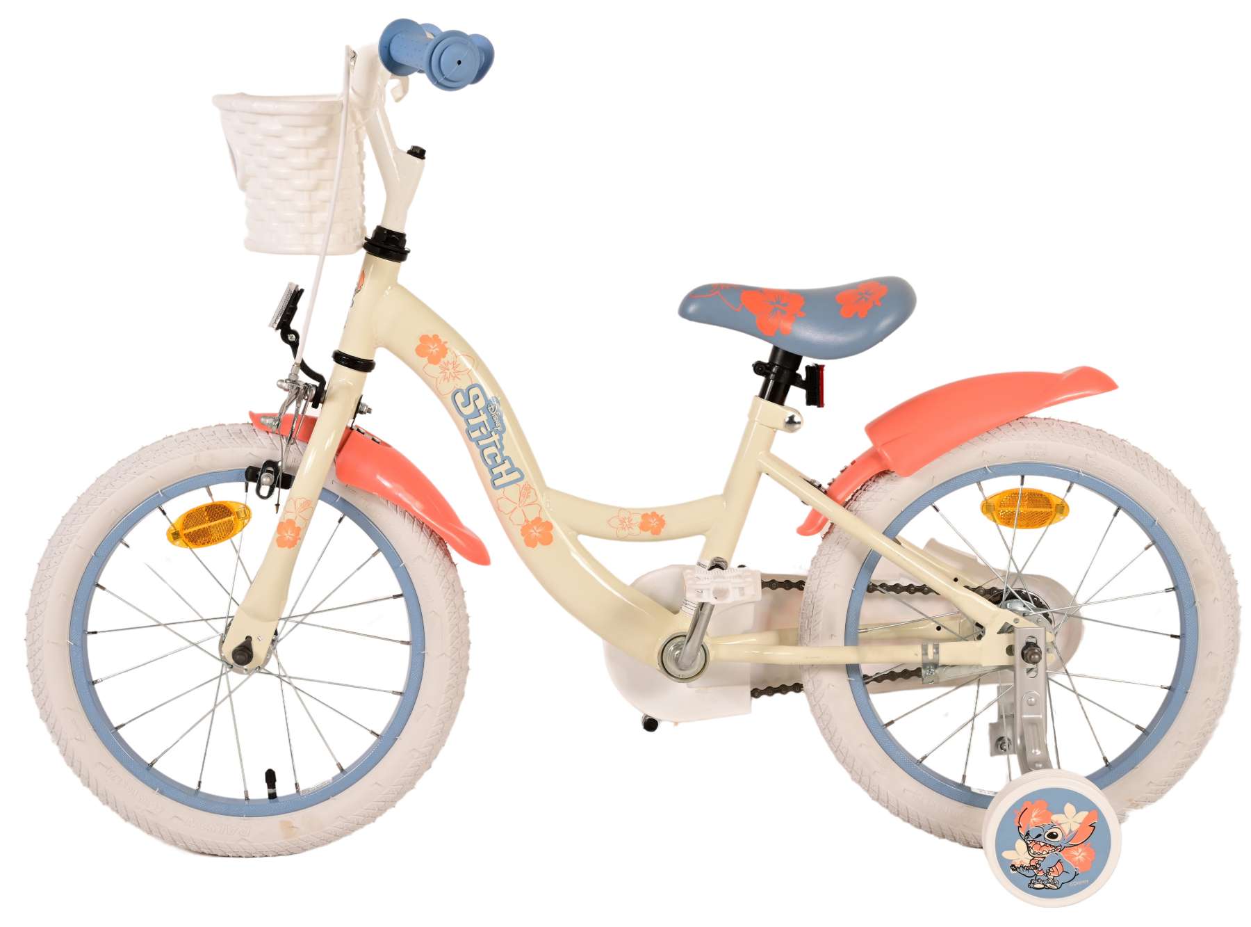 Disney Stitch Barncykel, 16 tum - Lilla Cykelbutiken
