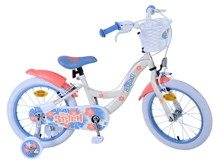Disney Stitch Barncykel Två Handbromsar, 16 tum - Lilla Cykelbutiken