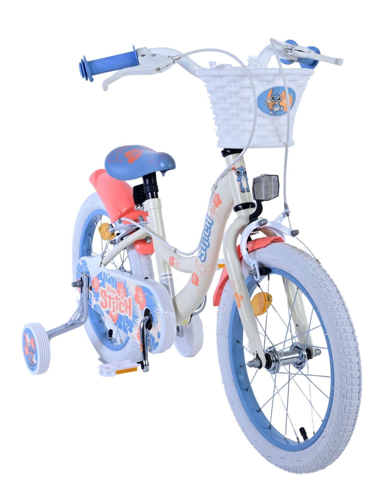Disney Stitch Barncykel Två Handbromsar, 16 tum - Lilla Cykelbutiken