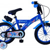 Disney Stitch Barncykel Två Handbromsar 14 tum, Blå - Lilla Cykelbutiken