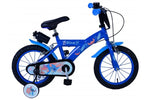 Disney Stitch Barncykel Två Handbromsar 14 tum, Blå - Lilla Cykelbutiken