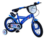 Disney Stitch Barncykel Två Handbromsar 14 tum, Blå - Lilla Cykelbutiken