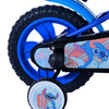 Disney Stitch Barncykel 12 tum, Blå - Lilla Cykelbutiken
