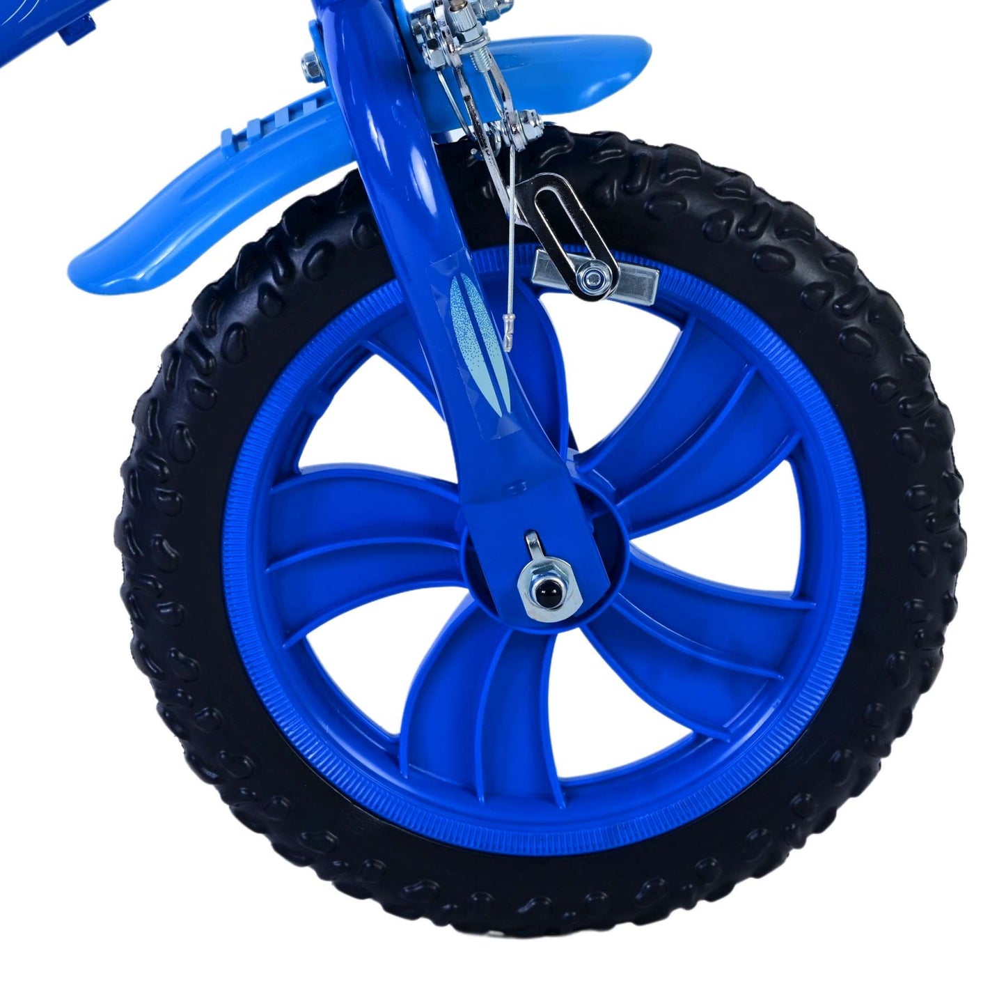 Disney Stitch Barncykel 12 tum, Blå - Lilla Cykelbutiken