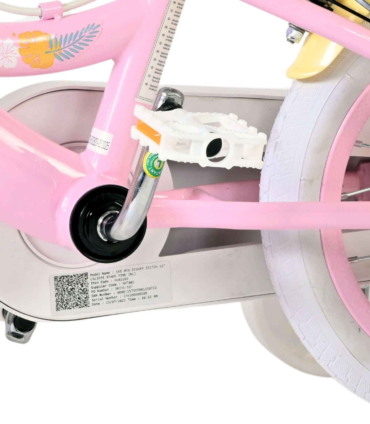 Koala Rosa 12 tum – Barncykel med två handbromsar