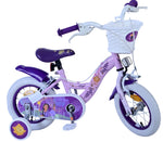 Disney Wish Barncykel Två Handbromsar 12 tum, Lila - Lilla Cykelbutiken