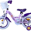 Disney Wish Barncykel Två Handbromsar 12 tum, Lila - Lilla Cykelbutiken
