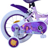 Disney Wish Barncykel Två Handbromsar 14 tum, Lila - Lilla Cykelbutiken