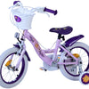 Disney Wish Barncykel Två Handbromsar 14 tum, Lila - Lilla Cykelbutiken
