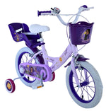 Disney Wish Barncykel Två Handbromsar 14 tum, Lila - Lilla Cykelbutiken