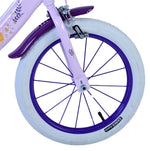 Disney Wish Barncykel Två Handbromsar 16 tum, Lila - Lilla Cykelbutiken