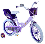 Disney Wish Barncykel Två Handbromsar 16 tum, Lila - Lilla Cykelbutiken