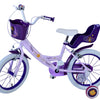 Disney Wish Barncykel Två Handbromsar 16 tum, Lila - Lilla Cykelbutiken