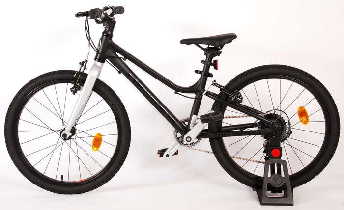 Volare Dynamic Barncykel 20 tum, Matt Svart,7 Växlar - Lilla Cykelbutiken
