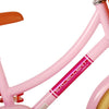 Volare Excellent 14-tums Barncykel – Rosa med Korg och Pakethållare, För barn 3-5 år