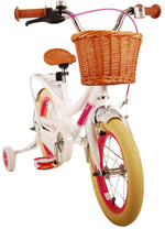 Volare Excellent Barncykel 14 tum, Vit - Lilla Cykelbutiken