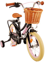 Volare Excellent Barncykel 14 tum, Svart - Lilla Cykelbutiken