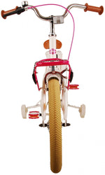 Volare Excellent Barncykel 18 tum, Vit - Lilla Cykelbutiken