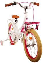 Volare Excellent Barncykel 18 tum, Vit - Lilla Cykelbutiken