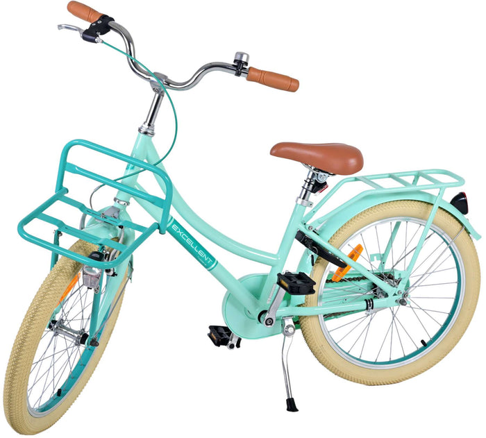 Volare Excellent Barncykel 20 tum, Grön - Lilla Cykelbutiken