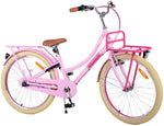 Volare Excellent Barncykel 24 tum, Rosa 3 Växlar - Lilla Cykelbutiken