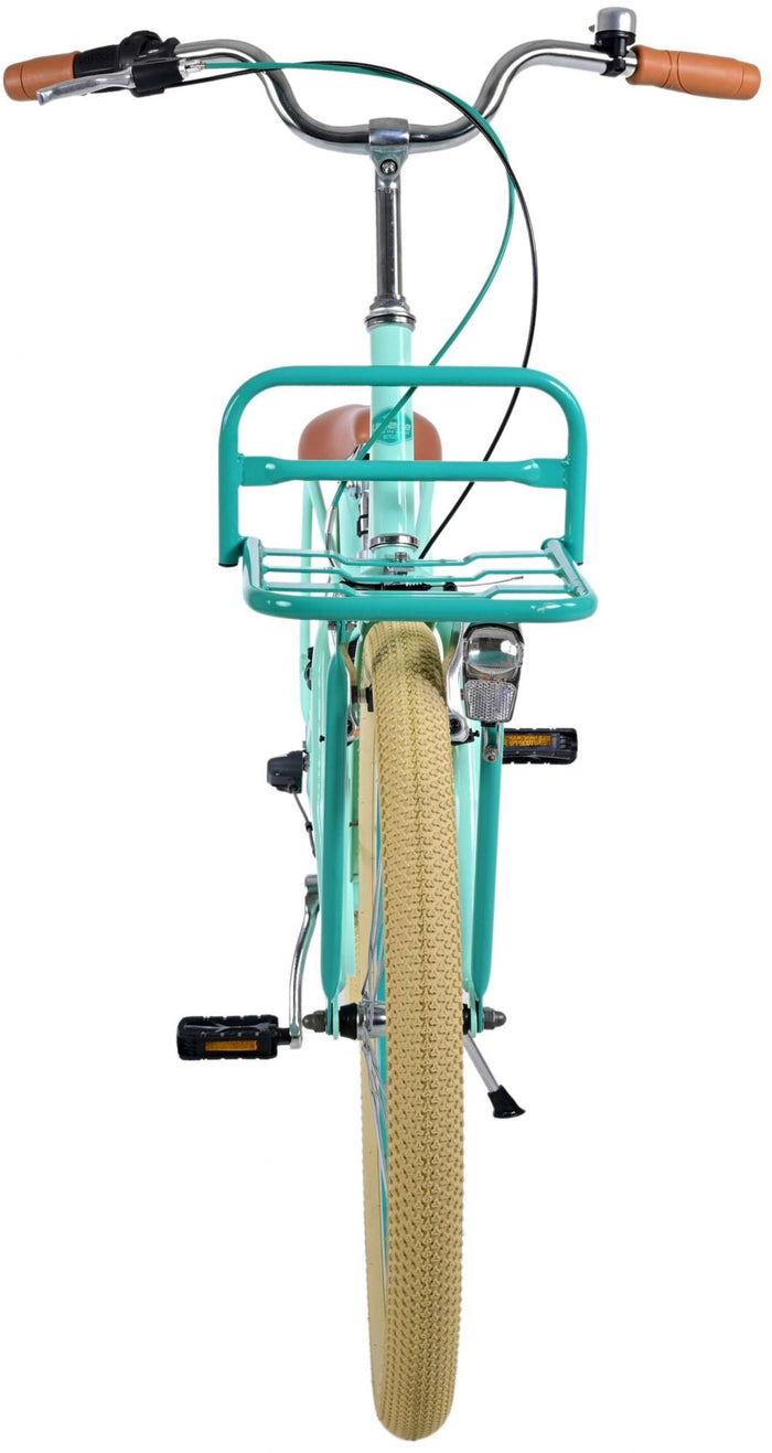 Volare Excellent Barncykel 24 tum, Grön 3 Växlar - Lilla Cykelbutiken