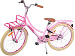 Volare Excellent Barncykel 24 tum, Rosa 3 Växlar - Lilla Cykelbutiken