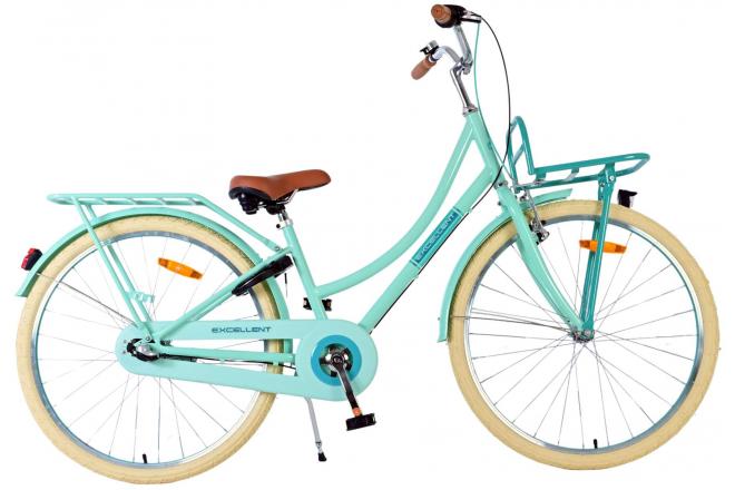 Volare Excellent Barncykel 26 tum, Grön 3 Växlar - Lilla Cykelbutiken
