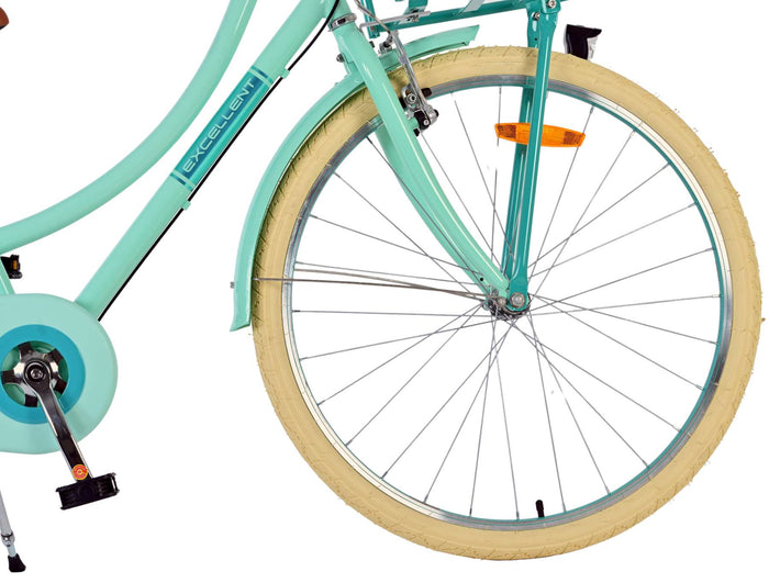 Volare Excellent Barncykel 26 tum, Grön 3 Växlar - Lilla Cykelbutiken