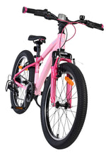 Volare Boost Barncykel 20 tum, 7 växlar, dubbla handbromsar, Rosa - För barn 6-8 år
