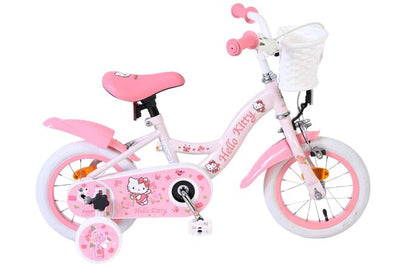 Hello Kitty Pink Barncykel 12 tum, Rosa - För barn 3-4 år